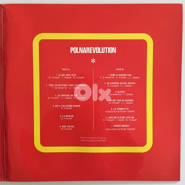 Michel Polnareff – Polnarevolution vinyl album 1