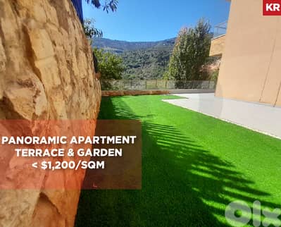 New Apartment, Terrace, Garden, Baabdat- Qennabet Baabdat REF#KR130316