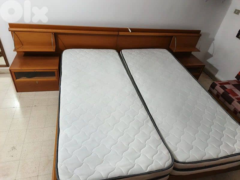 تخت مجوز مع فرشات فوما 1