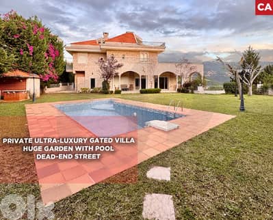 Private Ultra-Luxury Gated Villa, Keserwan - Fatqa/فتقا  REF#CA130320