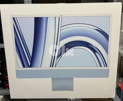 Imac 24inch M3 chip 8/256gb blue 8-core Cpu/10-core GPU 1400$