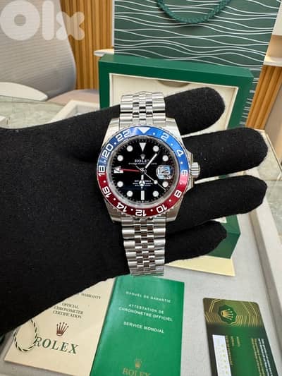 Rolex GMT Master 2 pepsi