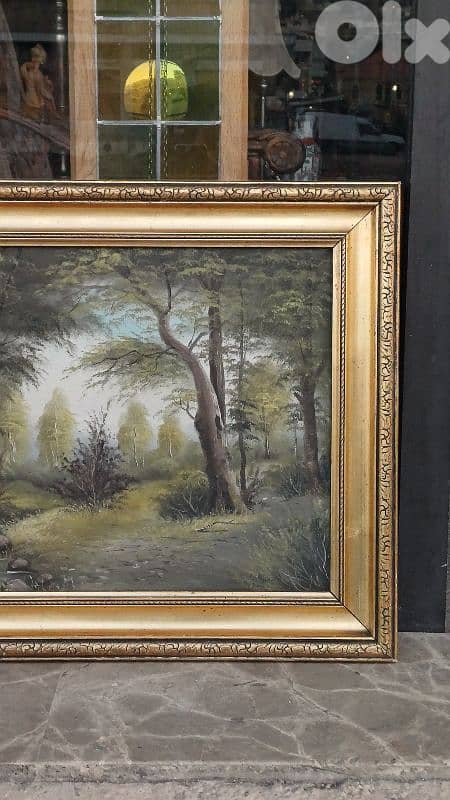 لوحة رسم زيتي اوروبية 3