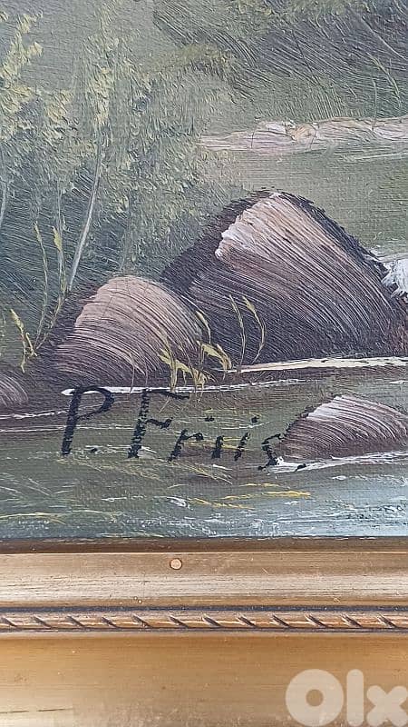 لوحة رسم زيتي اوروبية 9