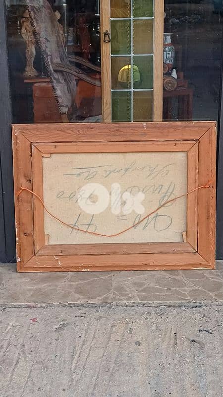 لوحة رسم زيتي اوروبية 10