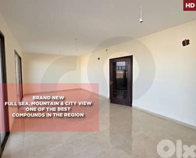Full Sea View | Brand new apartment |4 bedrooms- Aramoun REF#HD130329