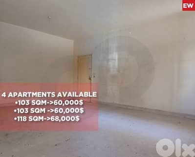 investment Opportunity – Apartments for Sale! Zouk Mikael REF#EW129782