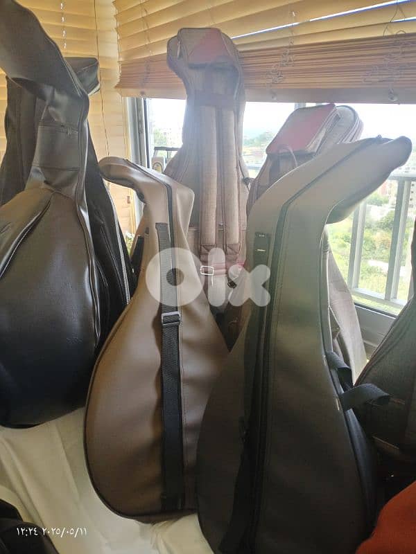 شنطة عود  جلد ممتاز 14