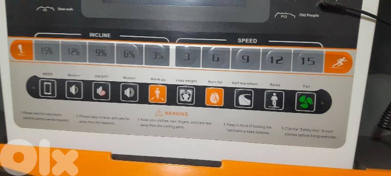 treadmill sports 3hp motor power automatic incline 3