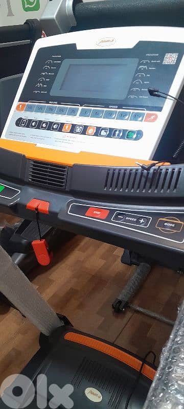 treadmill sports 3hp motor power automatic incline 4