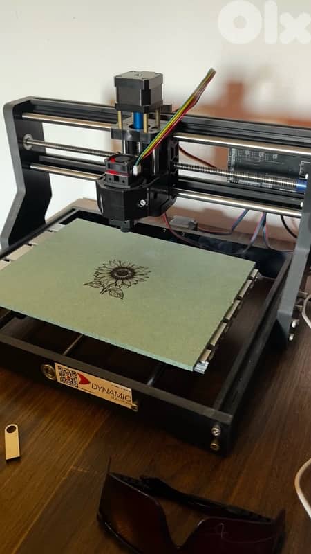 Vyrik CNC 3018 Pro GRBL Control 3 Axis with NEJE Laser Diode (10W) 4