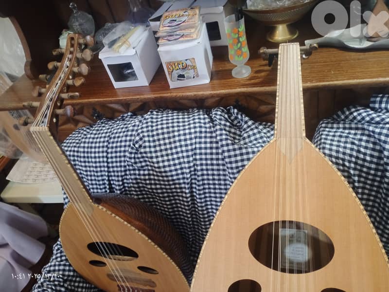 عود جديد 110$ فقط ومع شنطة جلد وريش مجموعة كبيرة من هذه الاعواد 6