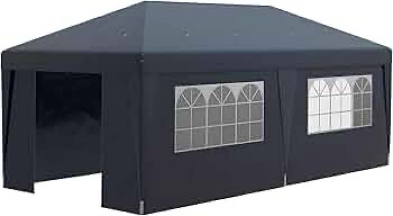 Pop-Up Tent with Sidewalls 1