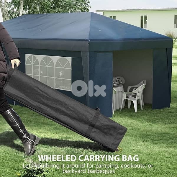 Pop-Up Tent with Sidewalls 5