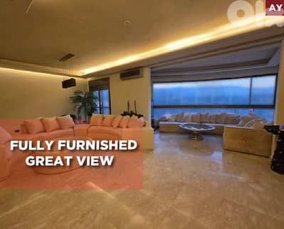 Beautiful 300 sqm Duplex with Panoramic View- Mansourieh REF#AY130341