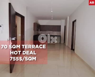 Terrace, Prime location, baabda, bsaba/بسابا  REF#AR130086