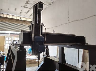 cnc router and Hotwire machines for styrofoam carving.