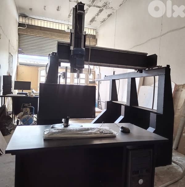 cnc router and Hotwire machines for styrofoam carving. 1