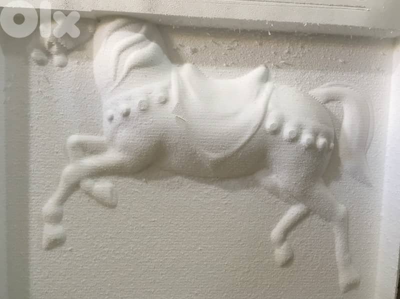 cnc router and Hotwire machines for styrofoam carving. 3