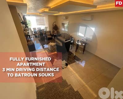 duplex located in batroun with a stunning sea view REF#FD127553