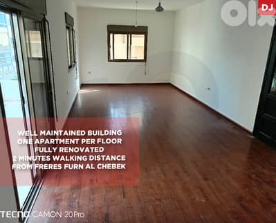 Very well-maintained building | third floor Apartment REF#DJ127007