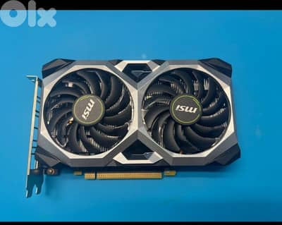 MSI graphic Card GeForce GTX 1660 Ti VENTUS XS 6G OC – 6GB GDDR6