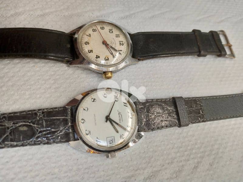 2 rare Vintage Swiss watches manual movement for 40$ 1