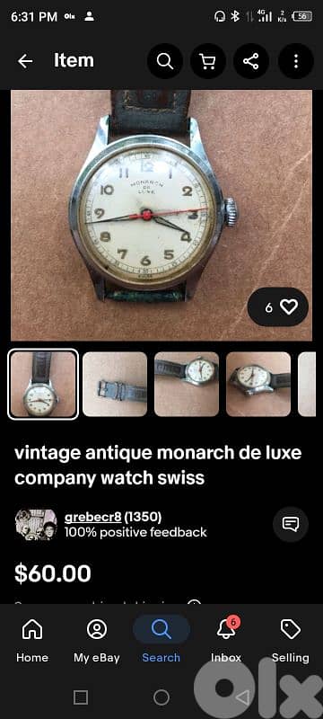 2 rare Vintage Swiss watches manual movement for 40$ 6