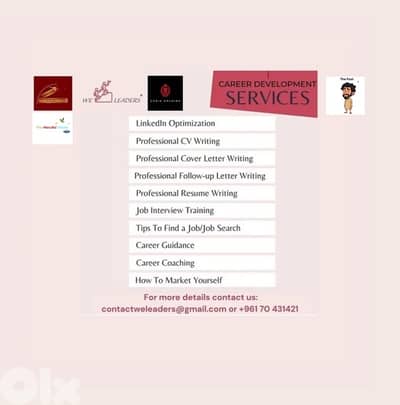 We Leaders: training, career development (CV, LinkedIn…)