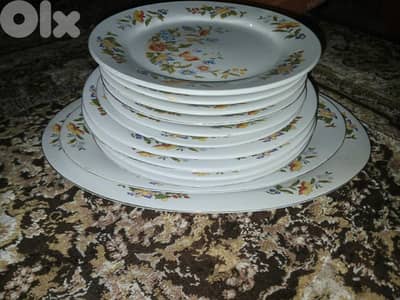 صحون. وفناجين قهوة