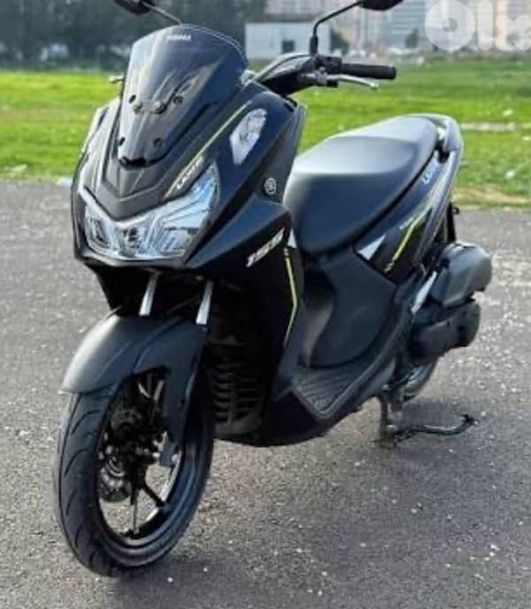 yamaha lexi 155cc original odo 900km ba3da jdide 2
