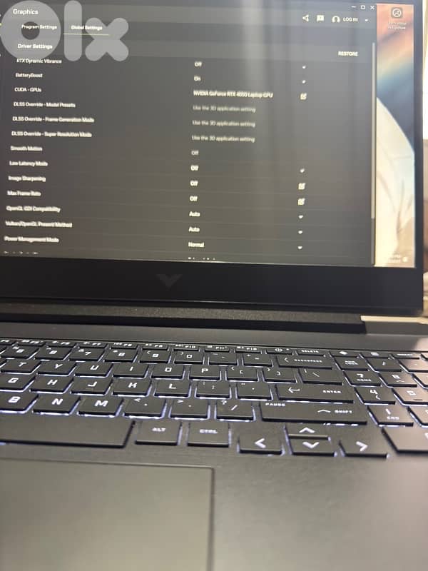 HP victus like new - still under warranty 5