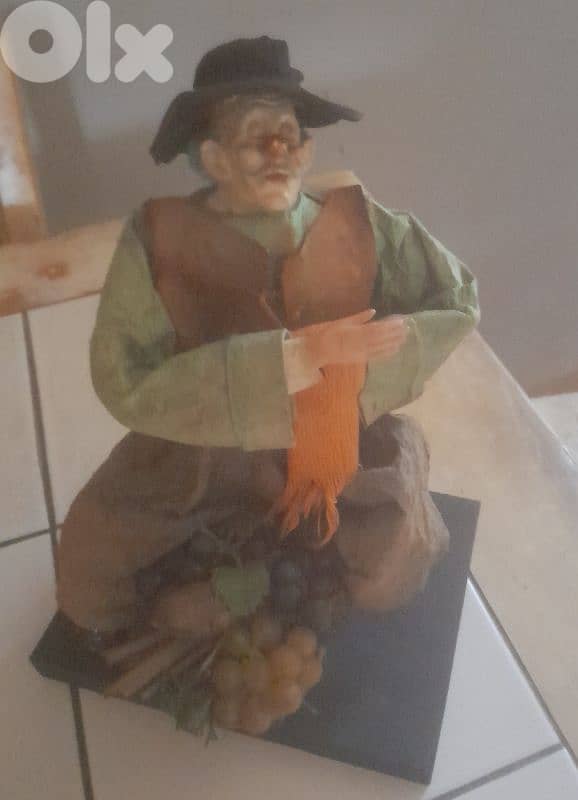 vintage papier-mache figurines 1