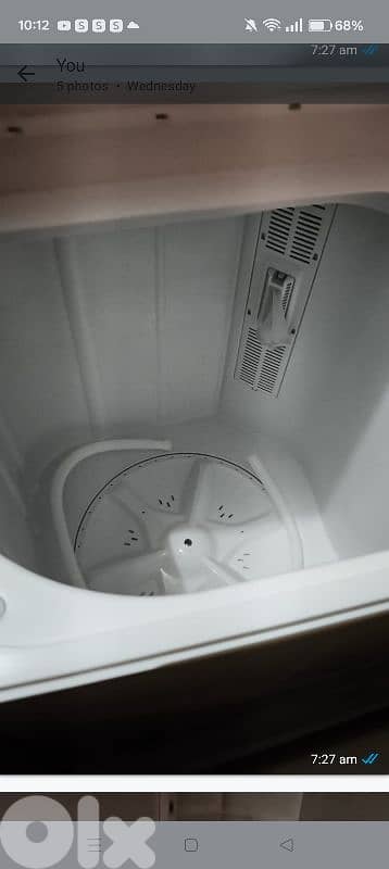 براد صغير مع غسالة جرن ونشافة جداد موجودين بمليخ الجنوب 3