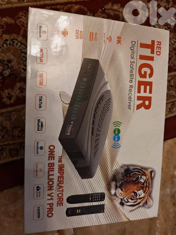 TIGER ONE BILLION V1 PRO 8K 1