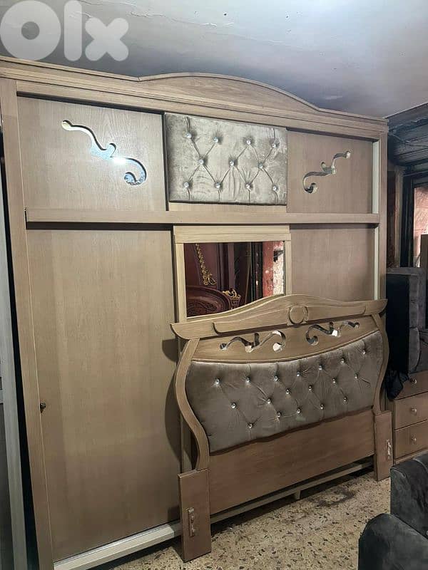 اوضة نوم شغل توصاية سحاب طابقين كتير نظيفة 6