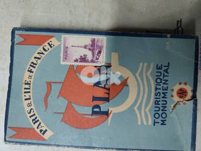 Paris & L'ile de France Plan Touristique Monumental