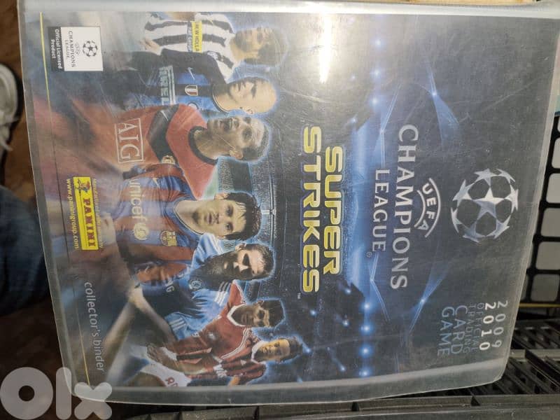 PANINI FOOTBALL UEFA CHAMPIONS LEAGUE ALBUM 2009-2010 WIth cards pics 1