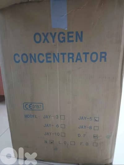 مكنة اوكسيجين جديدة غير مستعملة 400$ السعر قابل للنقاش