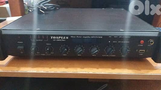amplifier mixer 100v & 4 ohm 150w