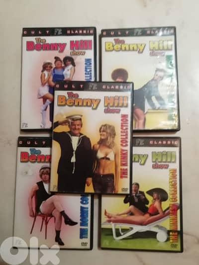 The Benny Hill show 5 DVDs set