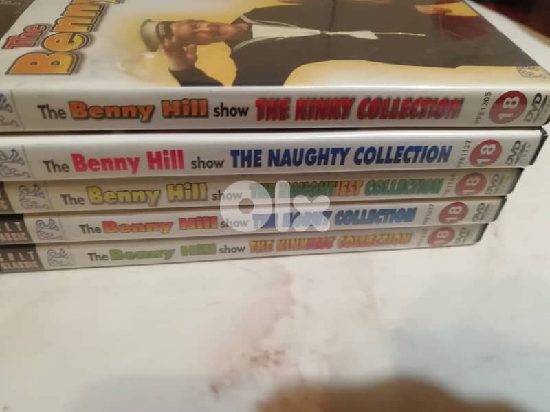 The Benny Hill show 5 DVDs set 1