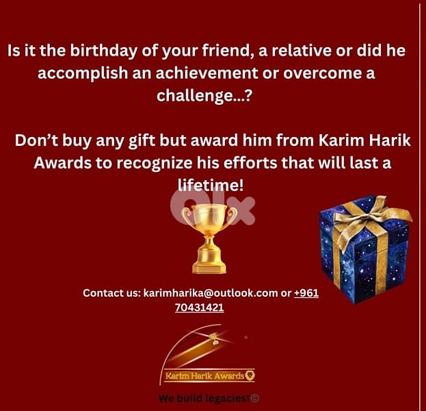 Karim Harik Awards 1