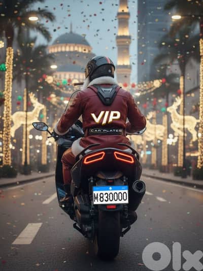 Exclusive Motocycle Plate Number - M 830000