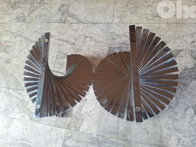 vintage coffee table chrome seventies original 1