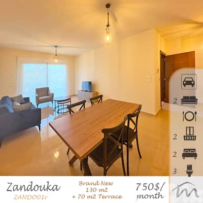 Zandouka | Perfect Escape | Furnished 130m² + 70m² Garden | View