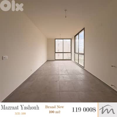 Mazraat Yashouh | Brand New 2 Bedrooms Apart | Class A Building Status