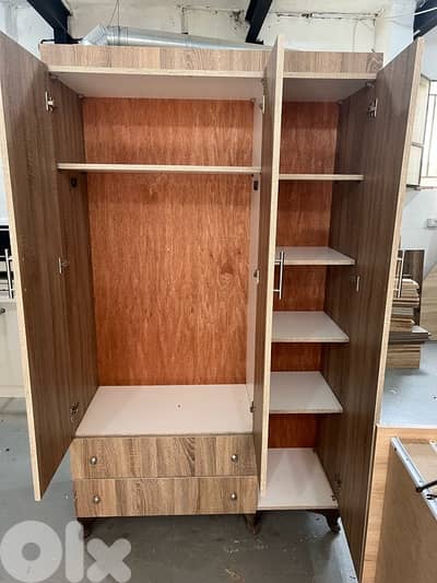 خزانة 3 درف جديدة من المعمل بافضل الاسعار