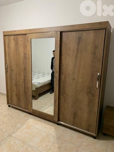 خزانة 3 درف سحاب جديدة من المعمل بافضل الاسعار