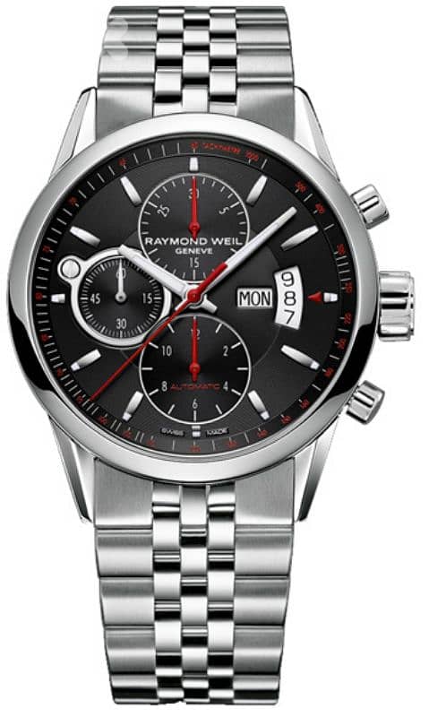 Raymond weil freelancer automatic chronograph 7730-ST-20041 watch 4